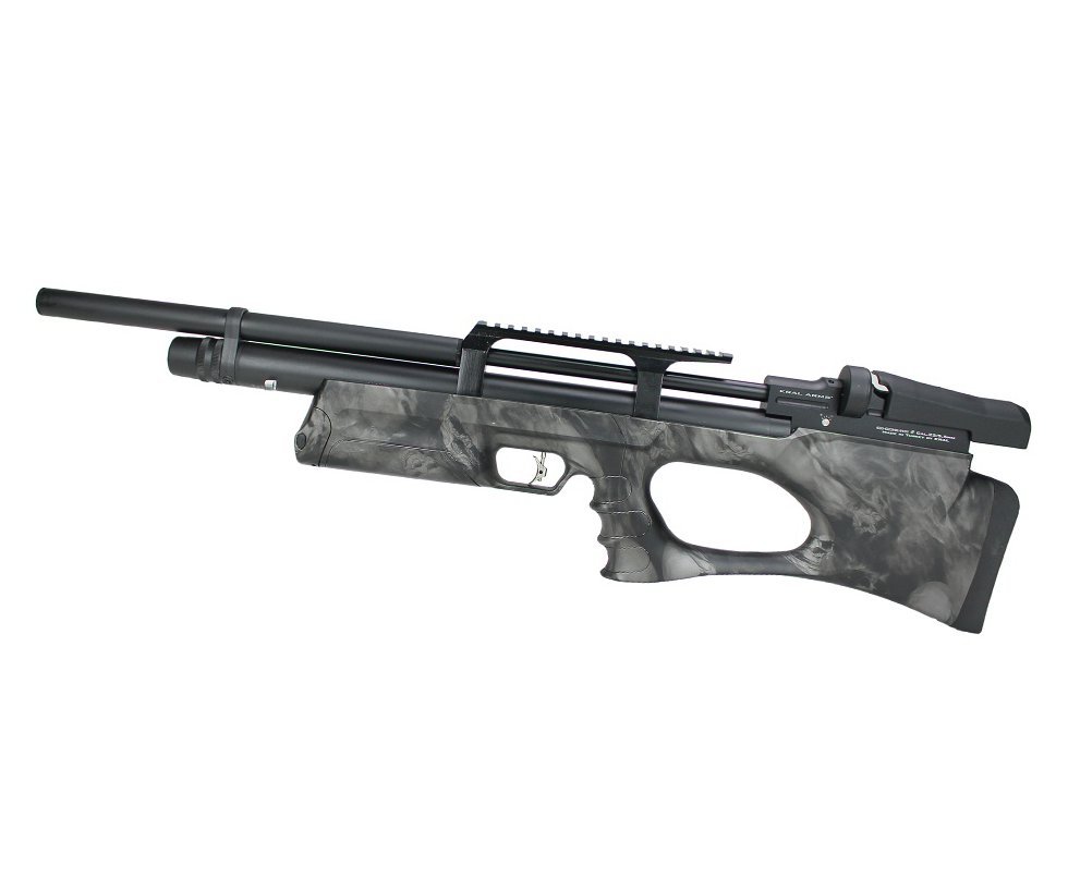 Carabina de Pressão PCP  Bullpup Puncher Breaker S. Skull 5.5mm - Kral Arms