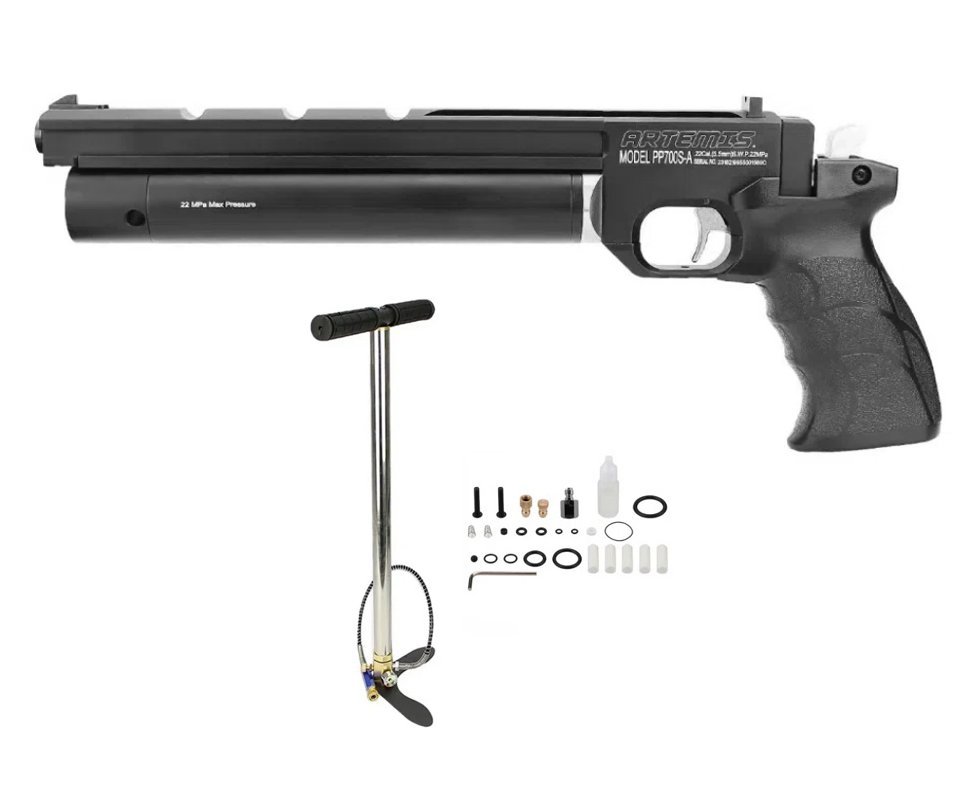 Pistola De Pressão Pcp Pp700s-a Olimpic 4.5mm Artemis + Bomba