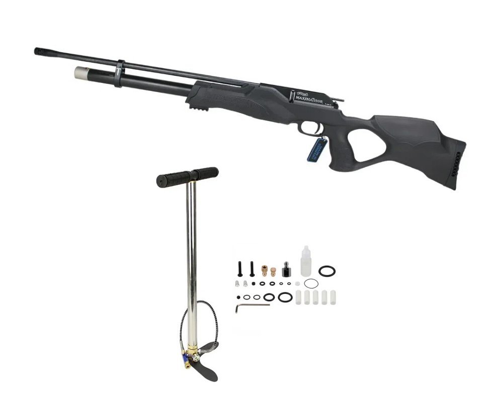 Carabina de Pressão PCP Walther MaximaThor Varmint 5.5 + Bomba