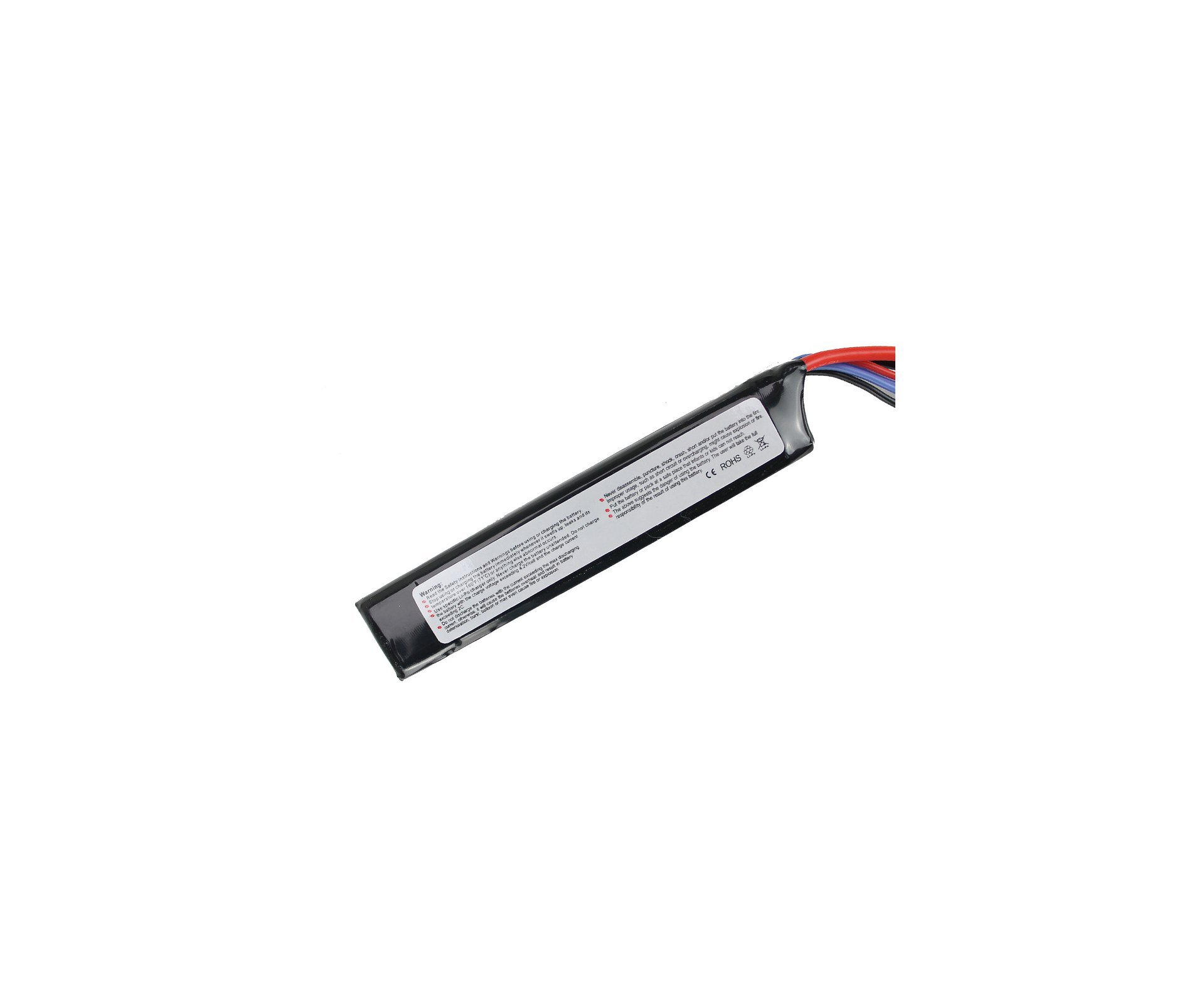Bateria lipo Taitus 11,1 V 1100 MAH 20C - medidas 17x21x103mm