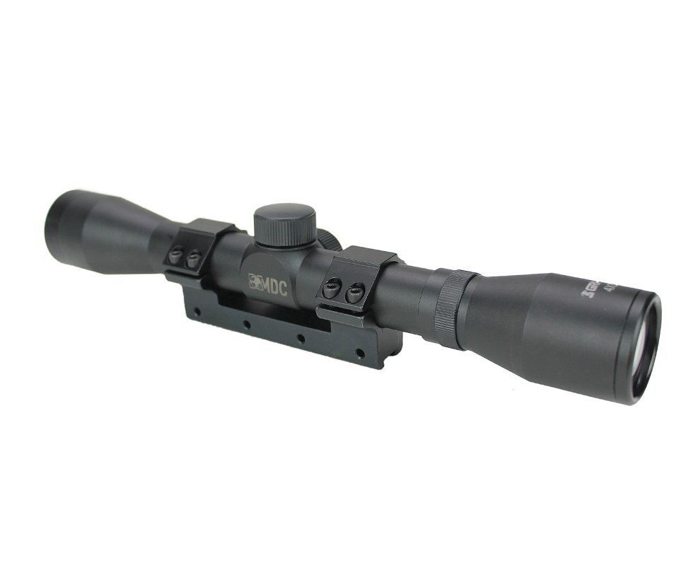 Luneta Alumínio 4x32 Mount Unico Trilho 11mm - Mdc