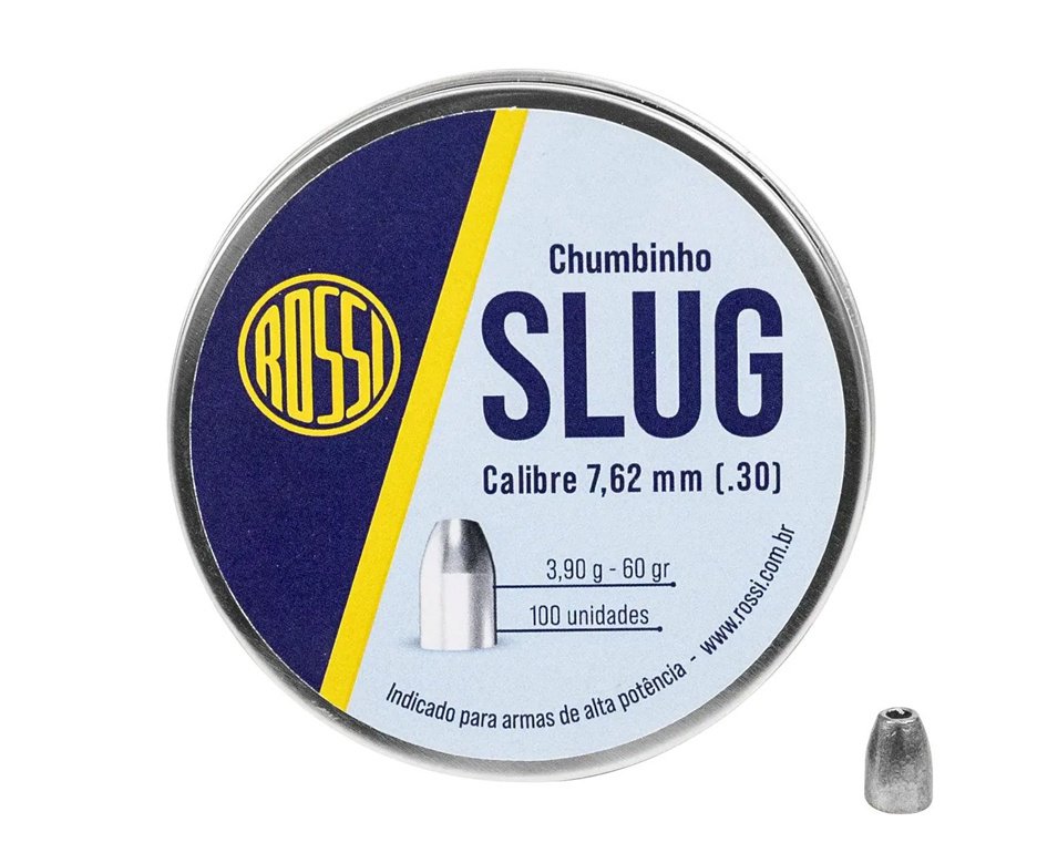 Chumbinho Premium Apolo Slug 7,62mm 60grains alto poder de parada