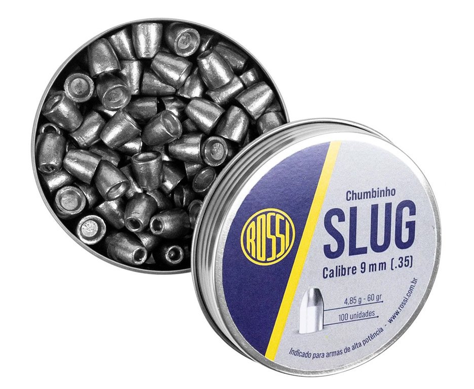 Chumbinho Premium Slug 9,0mm 100un Alto poder parada - Apolo