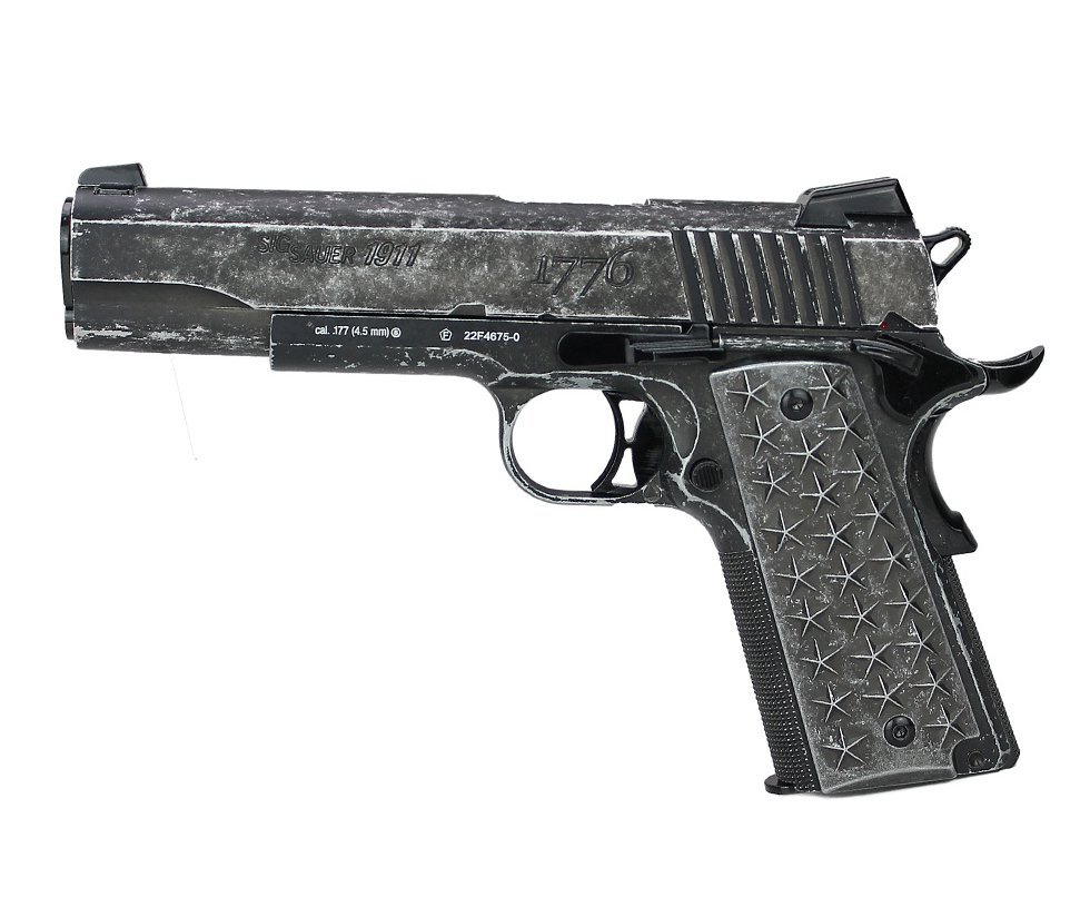 Artefato de Pressão Sig Sauer 1911 We The People 4,5mm CO2 4,5mm bb