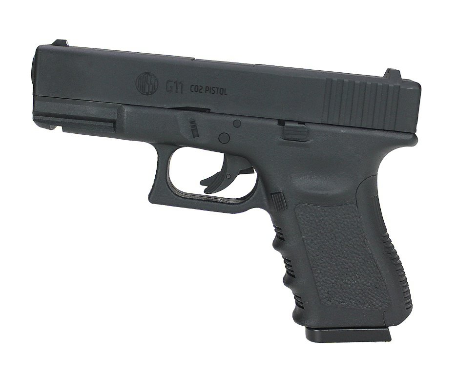 Pistola de Pressão Glock G11 Rossi 4.5mm G19 NBB