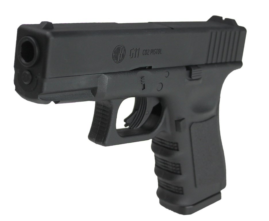 Pistola de Pressão CO2 Glock G19 G11 Rossi 6,0mm NBB
