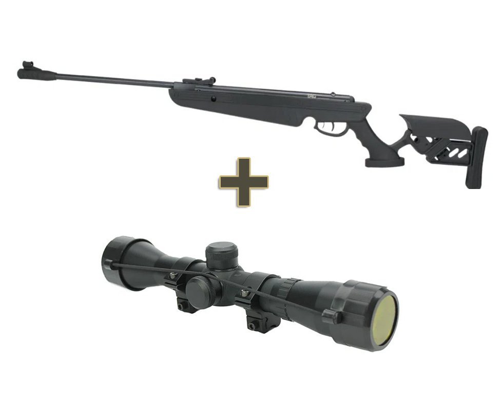 Carabina de Pressão TG-1 Match Gas Ram Nitro 5,5mm - TAG + Luneta 4x32