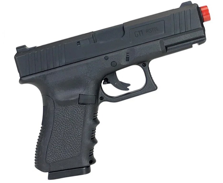 Pistola de Pressão Glock G11 CO2 Rossi 4.5mm G19 NBB + CO2 + BBs