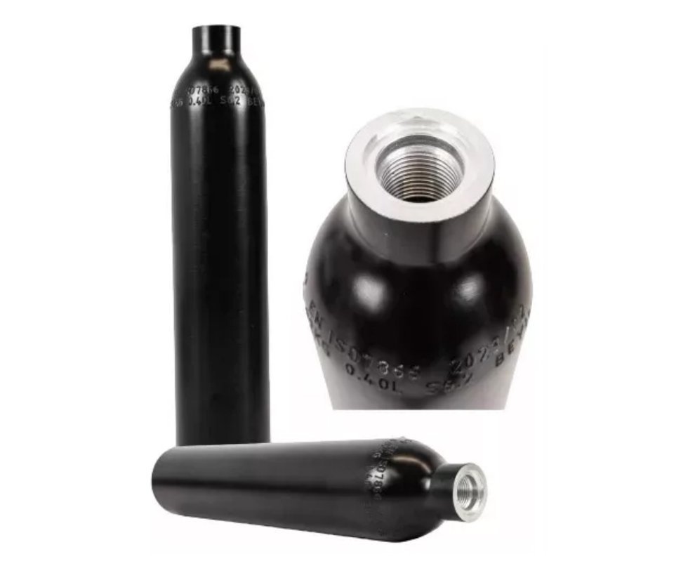 Cilindro 0,4L PCP 300 Bar Aluminio - Rossi