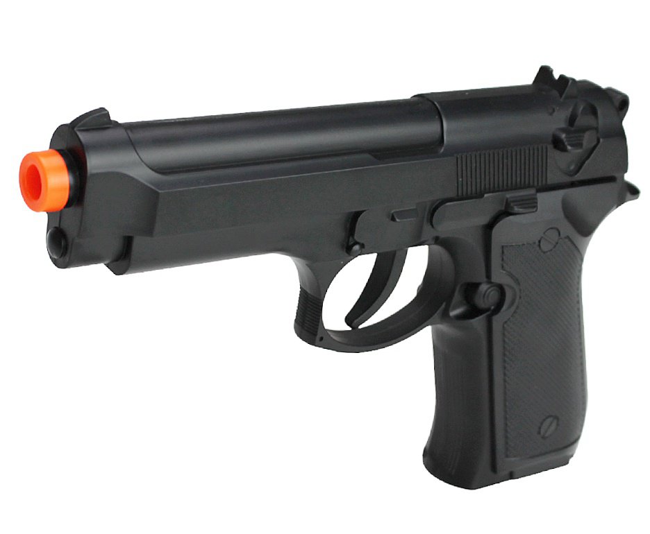 Pistola de Pressão CO2 B92 AG M92 Full Metal 4.5mm QGK