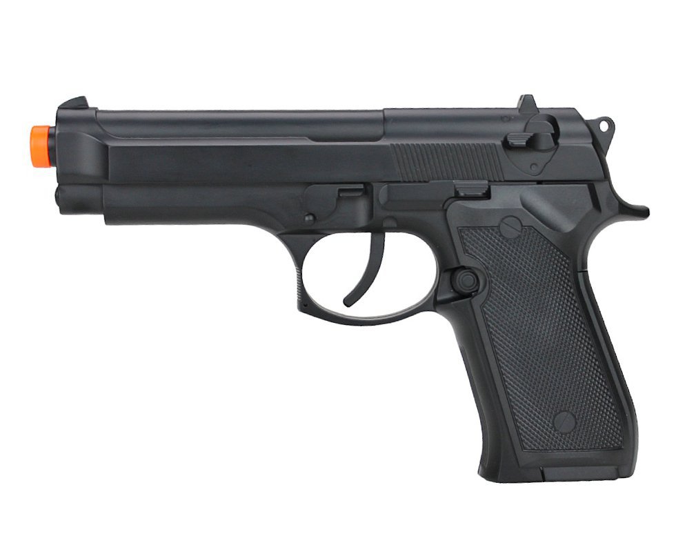 Pistola de Pressão CO2 B92 AG M92 Full Metal 4.5mm QGK