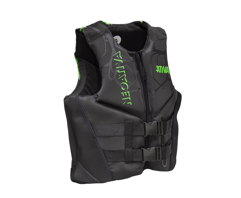 Colete Náutico Salva Vidas Homologado Ativa Neoativa Aqua Verde