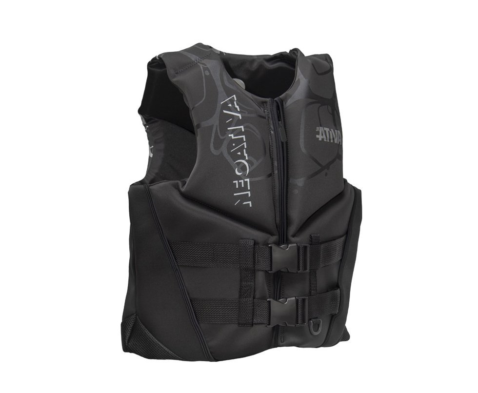 Colete Náutico Salva Vidas Homologado Ativa Neoativa Aqua Prata