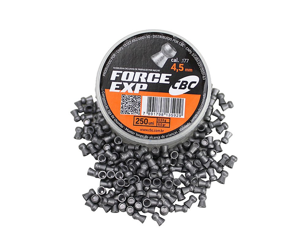 Chumbinho Force Exp 4,5mm 250 un - CBC