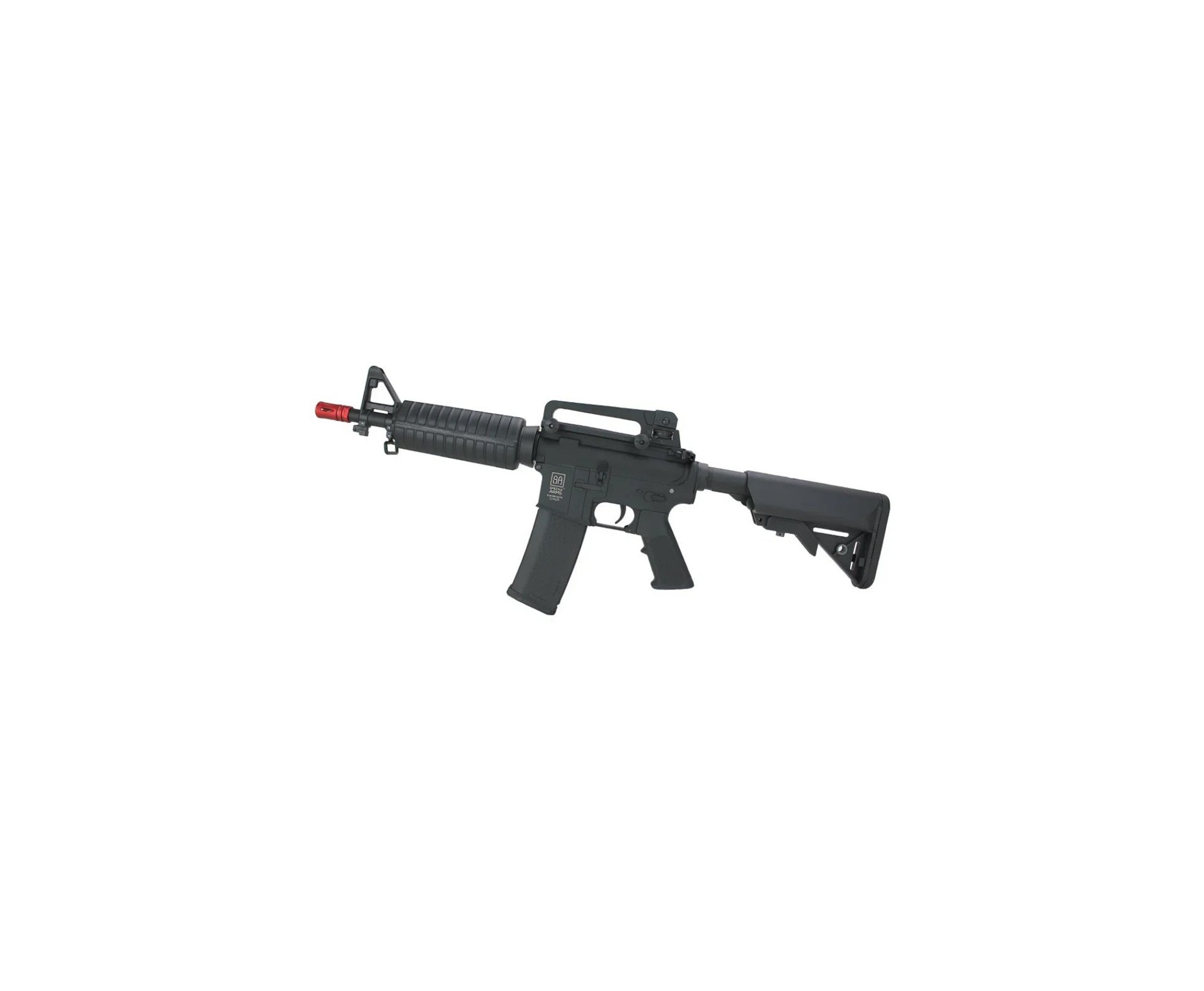 Rifle de Airsoft AEG M4 Carbine SA-C02 Black Core - Specna Arms + Bateria 7.4 + Carregador + BBs + Capa
