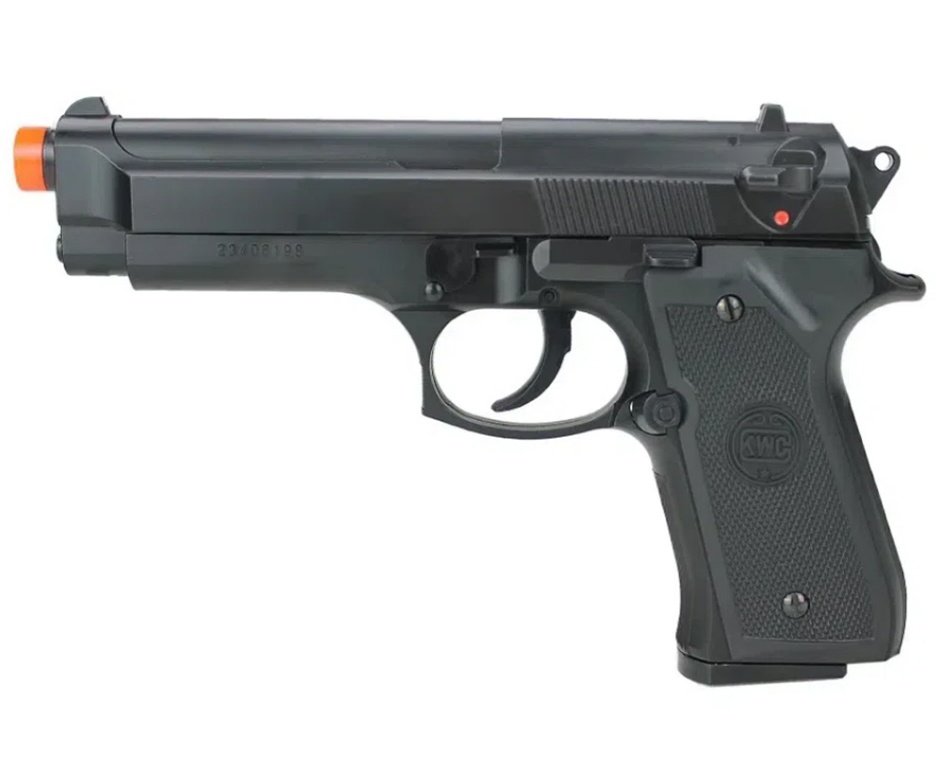 Pistola de Pressão Spring M92 6mm - KWC + Munição + Case + Alvos