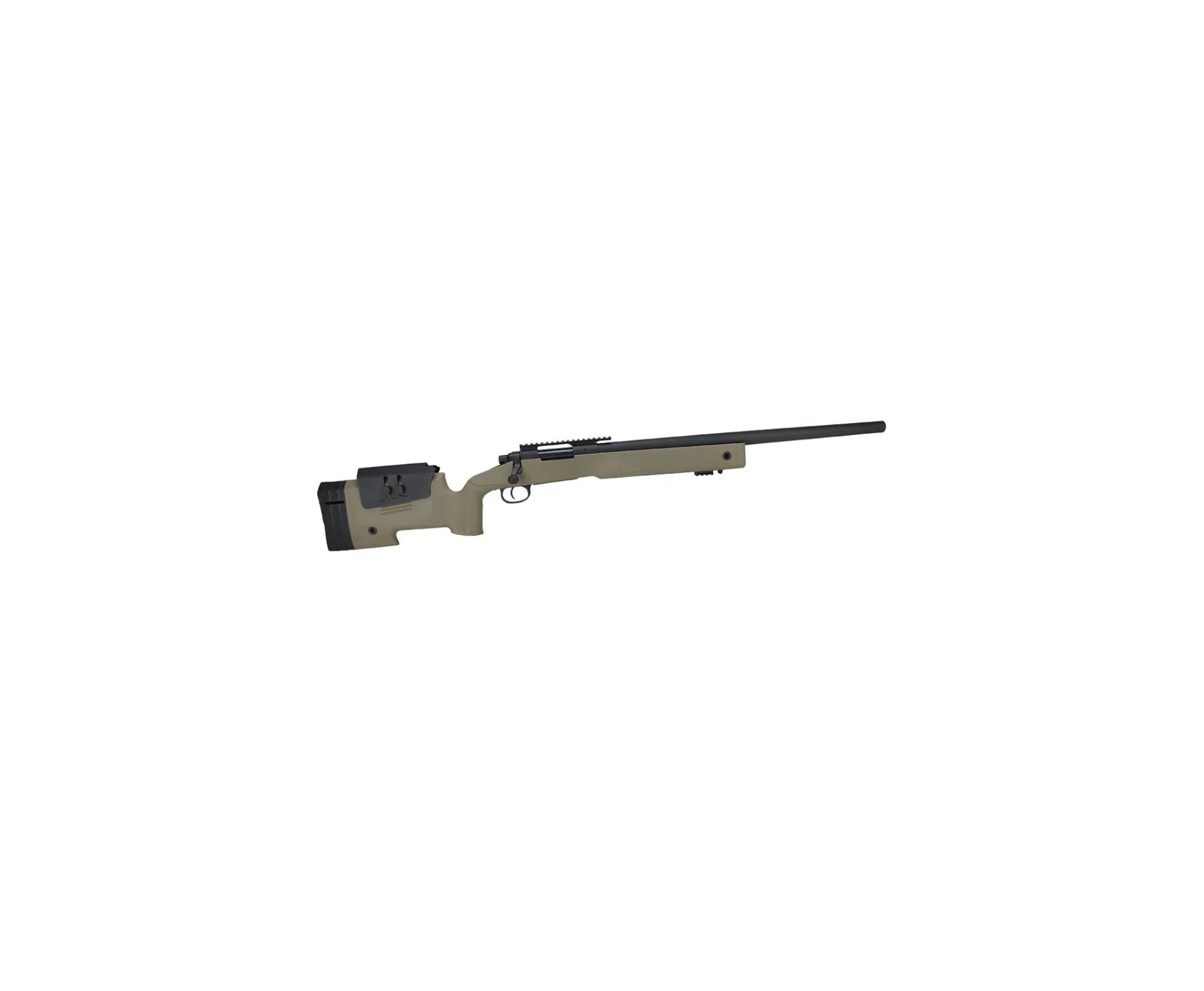 Rifle de Airsoft Sniper M40 SA-S02 Core S-Series TAN Spring 6mm - Specna Arms + Luneta 4x32 + BBs + Óleo de silicone + Alvos