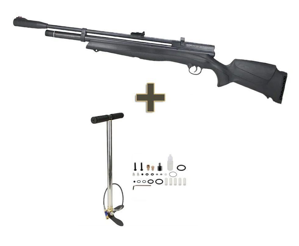 Carabina de Pressão PCP Beeman 13365 VR 5.5mm com Válvula Reguladora + Bomba PCP