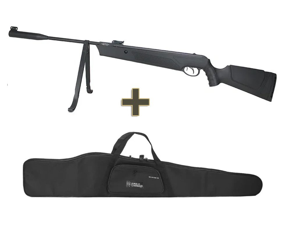 Carabina de Pressão EKOL Ultimate Nitro 5.5mm - Ekol Voltran + Capa