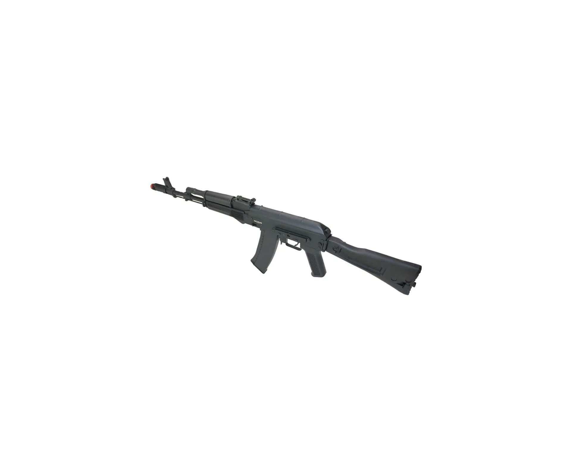 Rifle de Airsoft Neptune AK74 mosfet Full Metal 6mm - Rossi + Bateria + Carregador + BBs + Óleo de silicone+Alvos