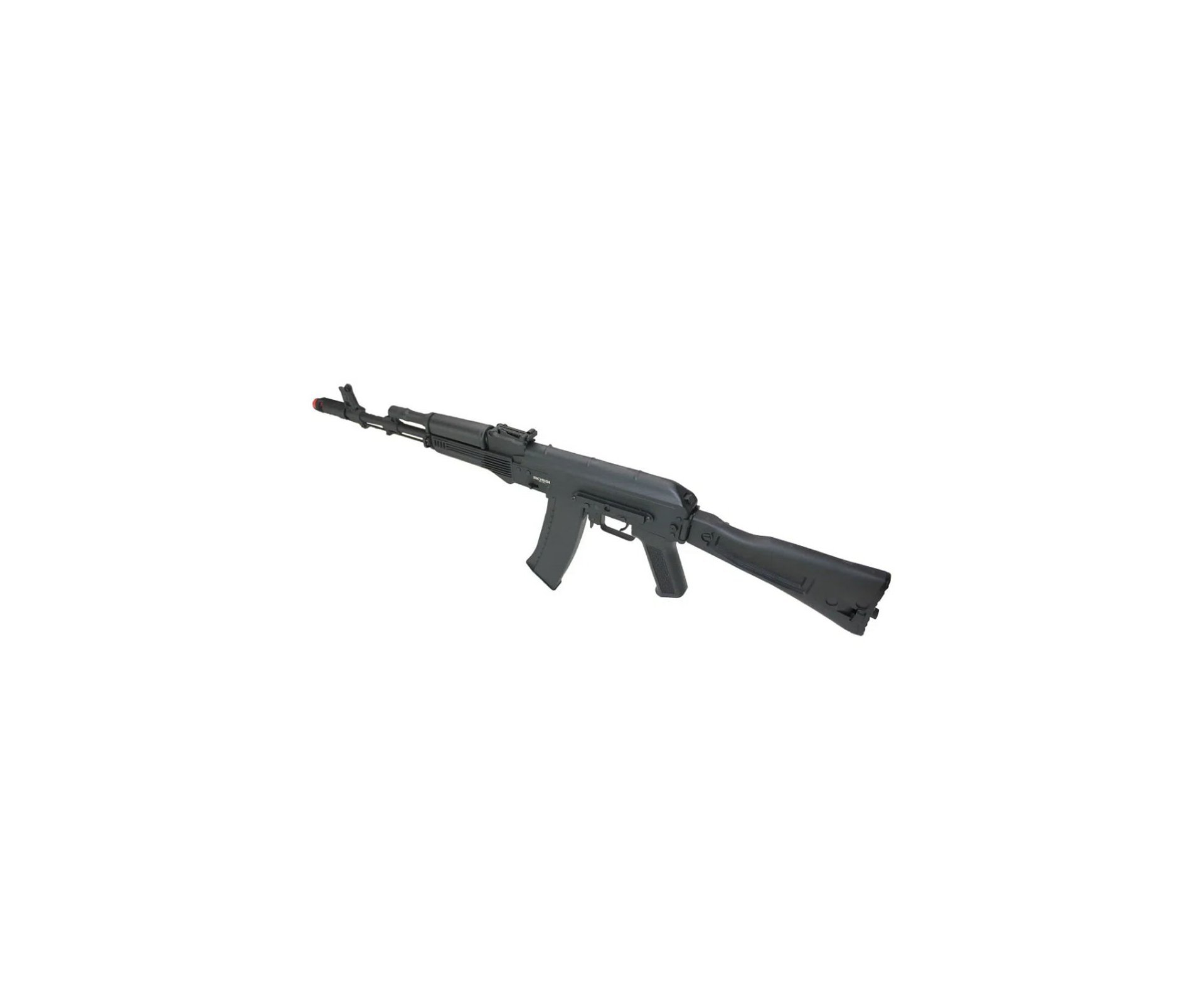 Rifle de Airsoft Neptune AK74 mosfet Full Metal 6mm - Rossi + Bateria + Carregador