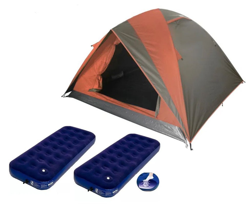 Barraca Guepardo Venus Ultra 4 Pessoas 2500mm Coluna D Agua + 2 Colchões Inflável