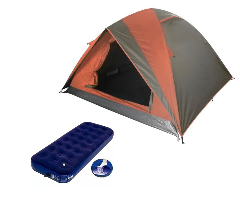 Barraca Guepardo Venus Ultra 4 Pessoas 2500mm Coluna D Agua + Colchão Casal Inflável