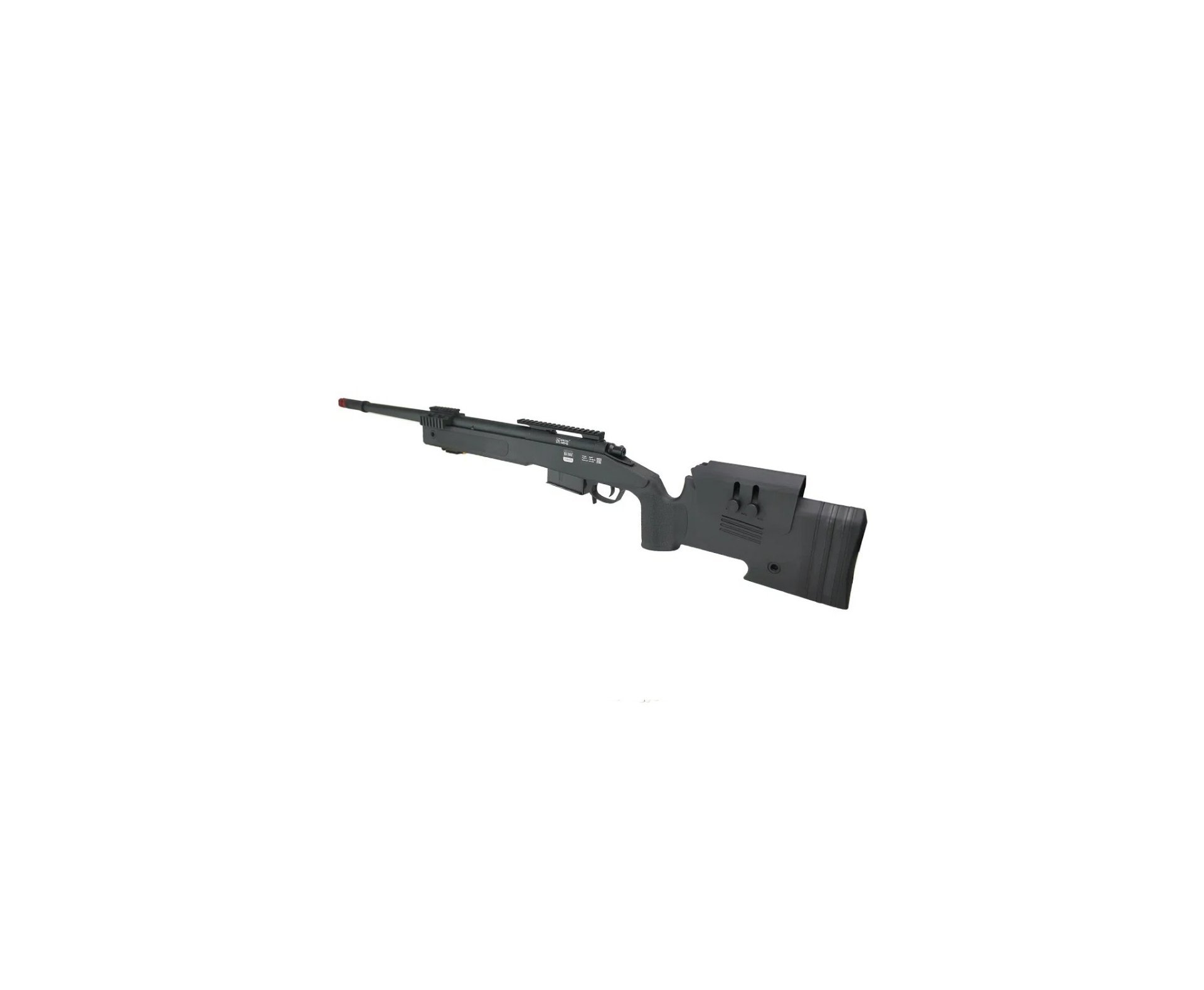 Rifle de Airsoft Sniper M40 A5 VSR10 SA-S03 Core S-Series Black - Specna Arms +Luneta 4x32 + BBs + Óleo de Silicone + Alvos