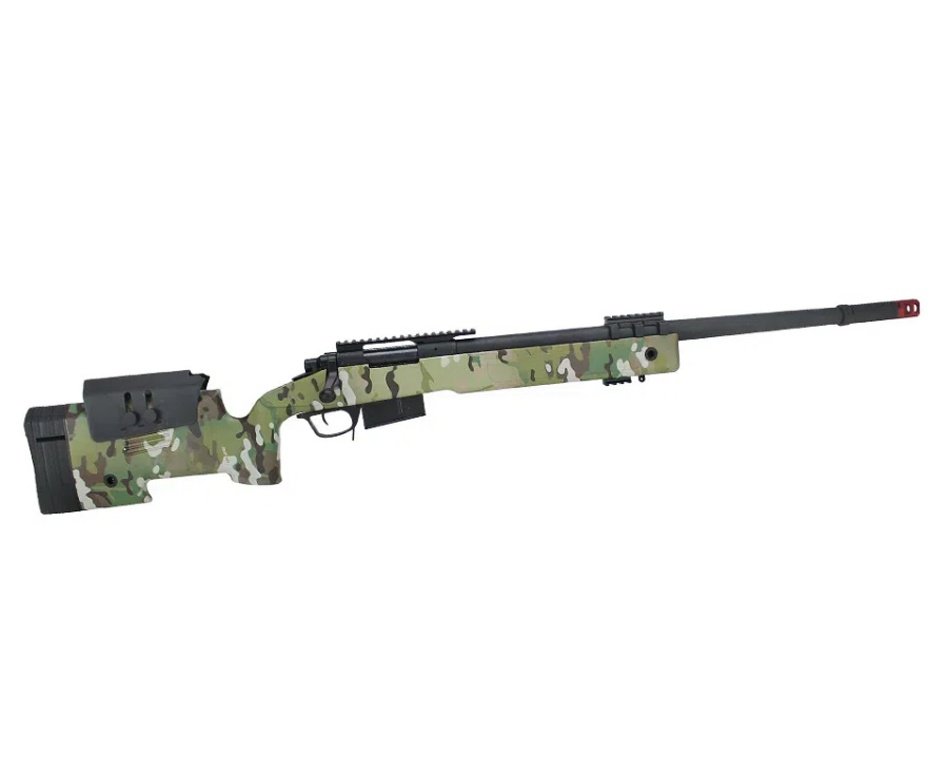 Rifle de Airsoft Sniper M40 A5 VSR10 SA-S03 Core S-Series Multicam - Specna Arms + Capa + Luneta 4x32