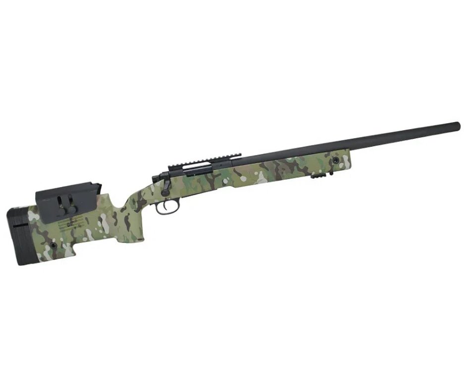 Rifle Sniper de Airsoft M40 SA-S02 Core S-Series Multicam - Specna Arms + Luneta 4x32 + Capa