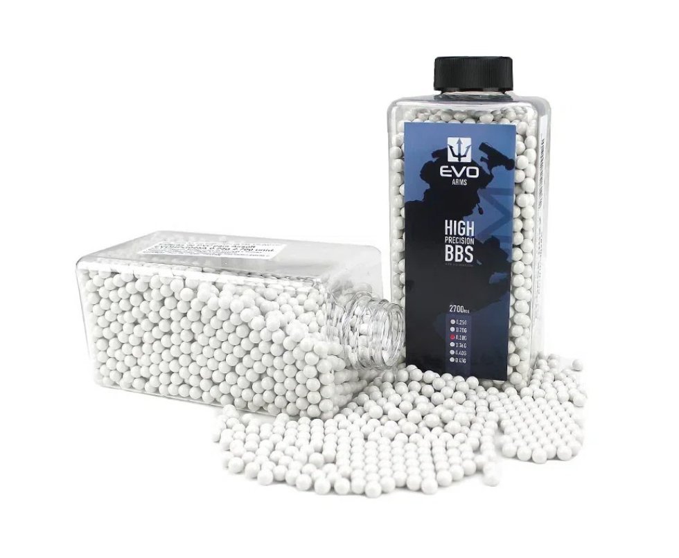 Esfera Plástica Calibre 6,0 mm EVOHPG030A - 0,30 g - 2700 Unidades