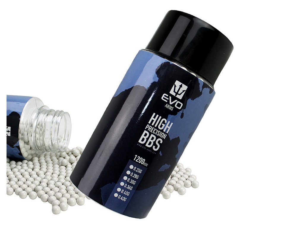 Esfera Plástica Calibre 6,0 mm EVOHPG030B - 0,36 g - 1200 Unidades