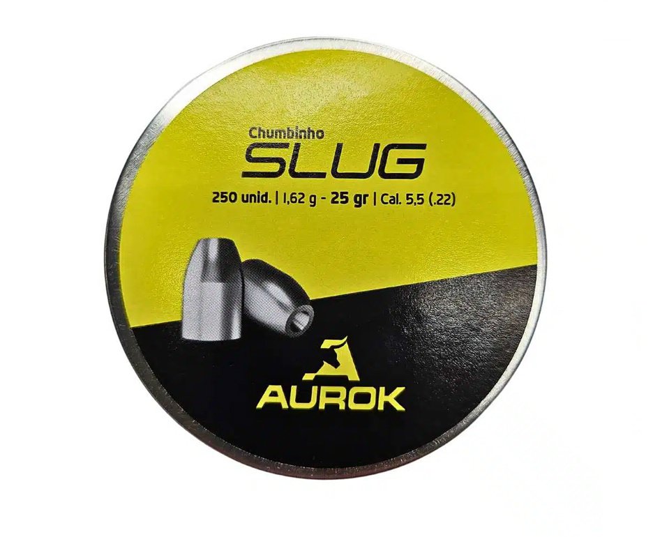 Chumbinho Aurok Slug  25gr 5,5mm c/ 250 unid
