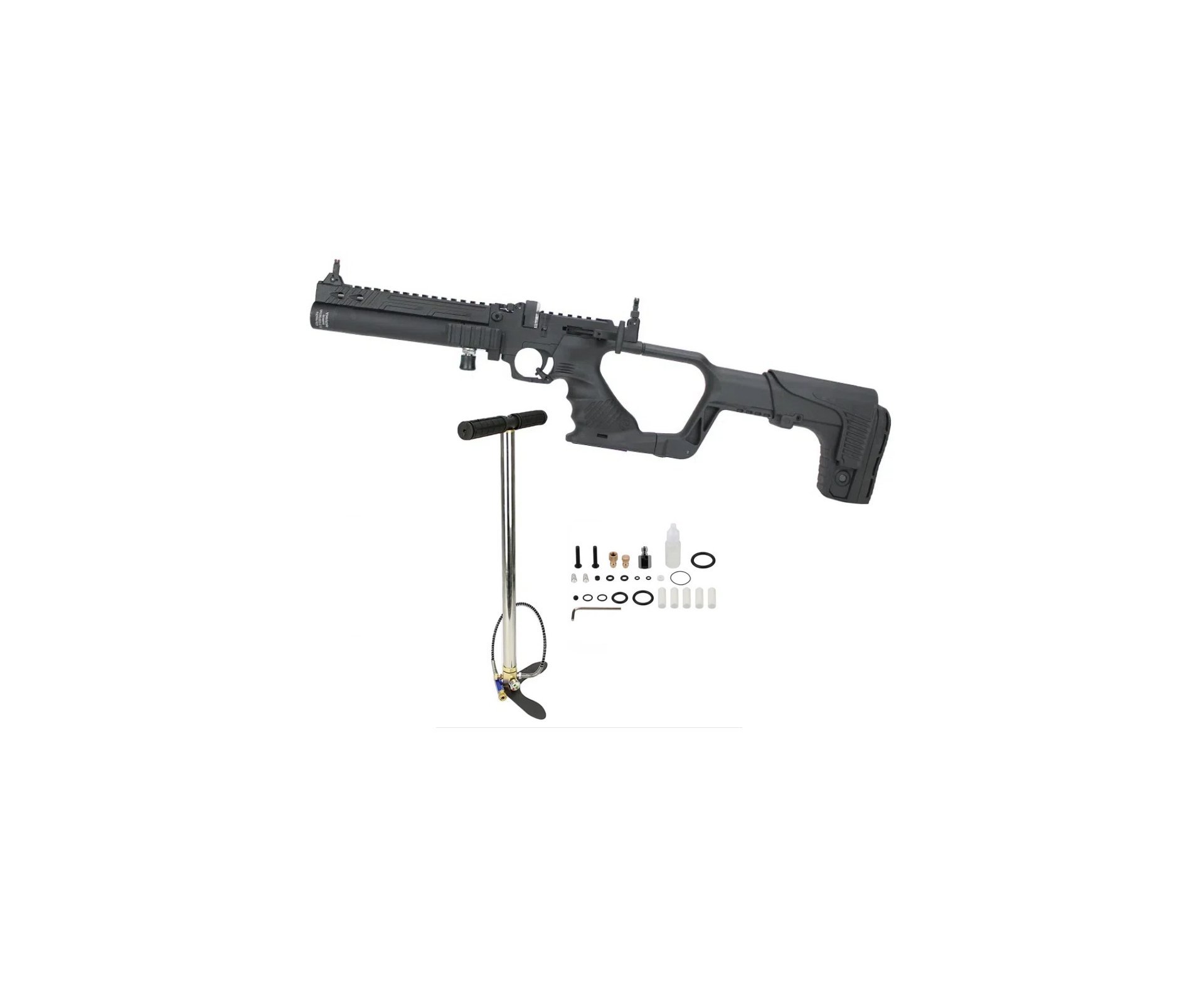 Pistola de Pressão PCP Hatsan AIR JET 1 Cal 5.5mm - Rossi + Bomba
