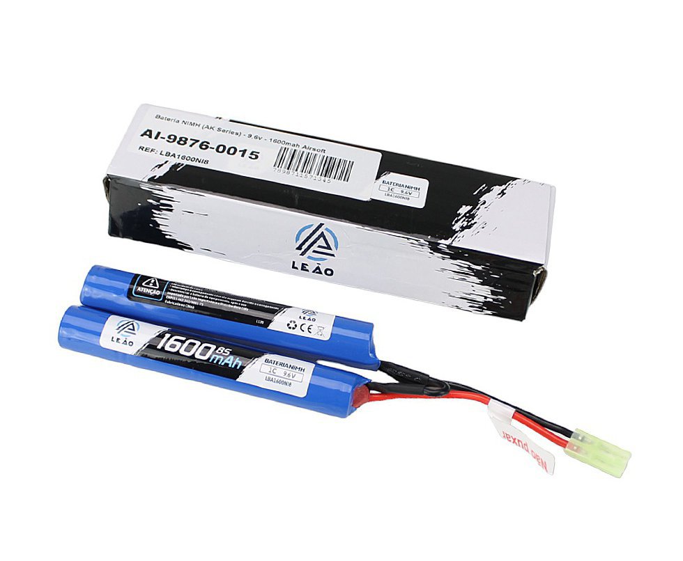 Bateria NIMH (AK Series) - 9,6v - 1600mah Airsoft