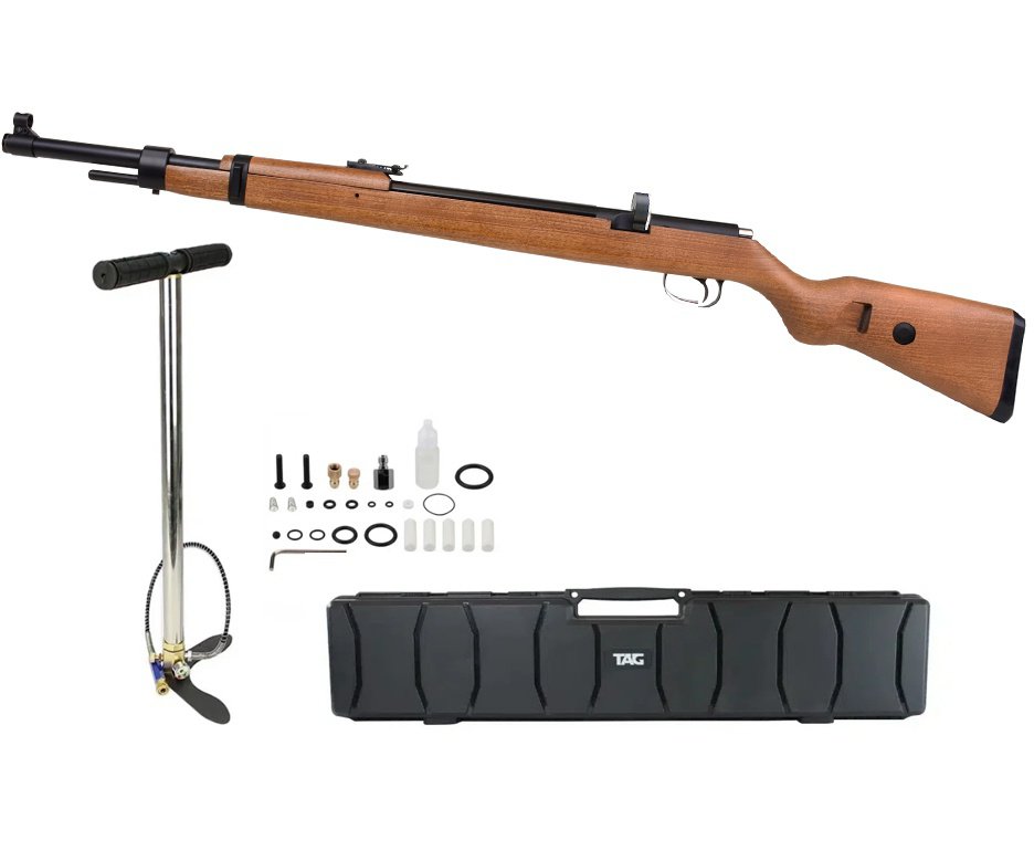 Carabina de Pressão PCP Mauser K98 5.5mm 10 tiros - Diana + Bomba + Case
