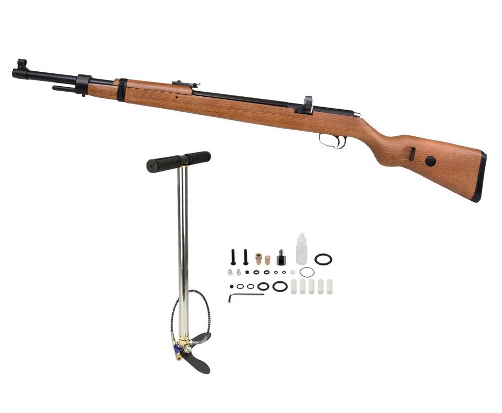 Carabina de Pressão PCP Mauser K98 4.5mm 12 tiros - Diana + Bomba