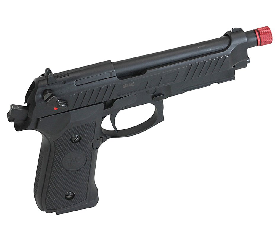 Pistola de Airsoft GBB Beretta M92 Savage Green Gas Blowback 6mm - TAG