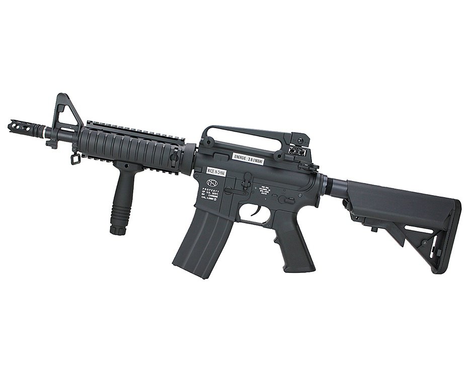 Rifle de Pressão Gás CO2 FN Herstal M4 RIS Full Metal 4.5mm - Cybergun
