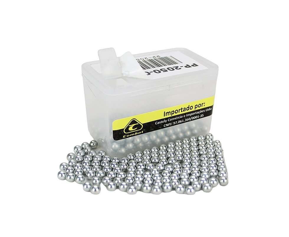 Esfera aço BBS 4.5mm pocket com 300und - Combat