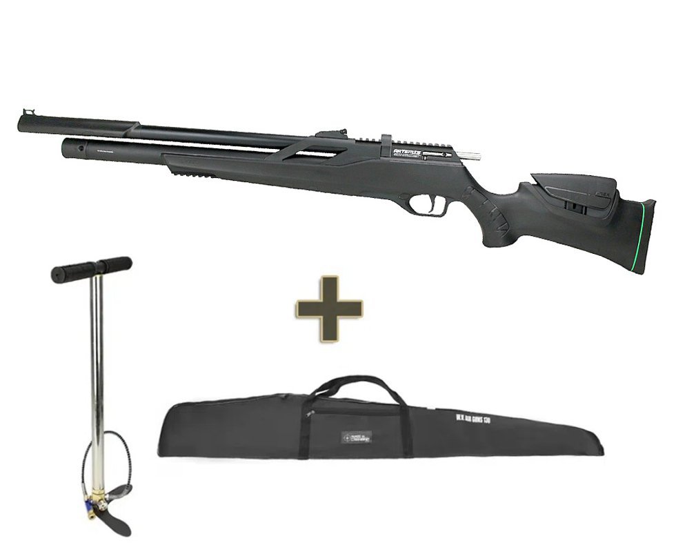 Carabina de Pressão PCP Artemis T-REX 5.5mm com Válvula Reguladora - Fixxar + Bomba + Capa
