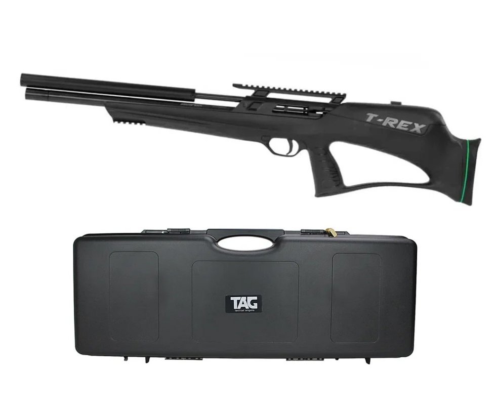 Carabina de Pressão PCP Artemis T-REX Bullpup 4,5mm com Válvula Reguladora - Fixxar + Case