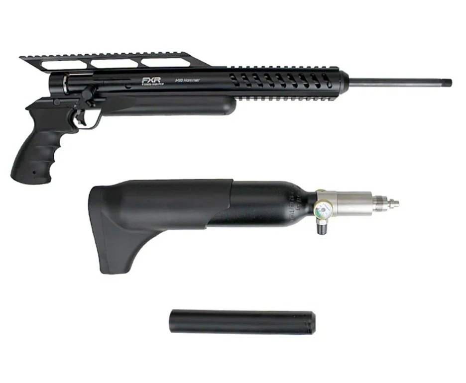 Carabina de Pressão PCP Artemis M18 Hammer 5.5mm - FXR Armas + Bomba