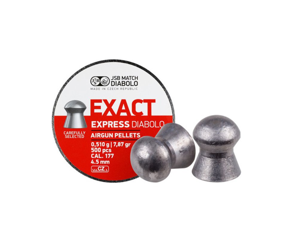 Chumbinho Exact Express Diabolo 4,5MM (500 UN) - JSB