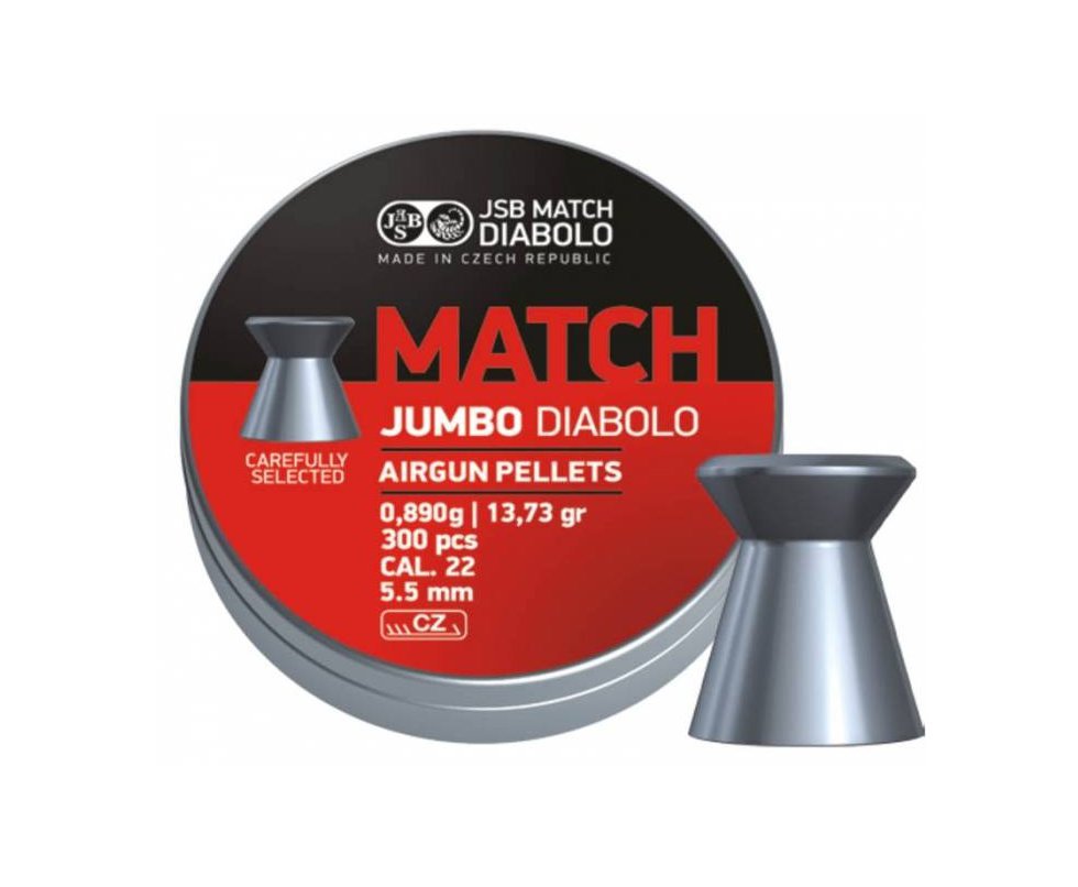 Chumbinho Match Jumbo Diabolo 5,5MM (300 UN) - JSB