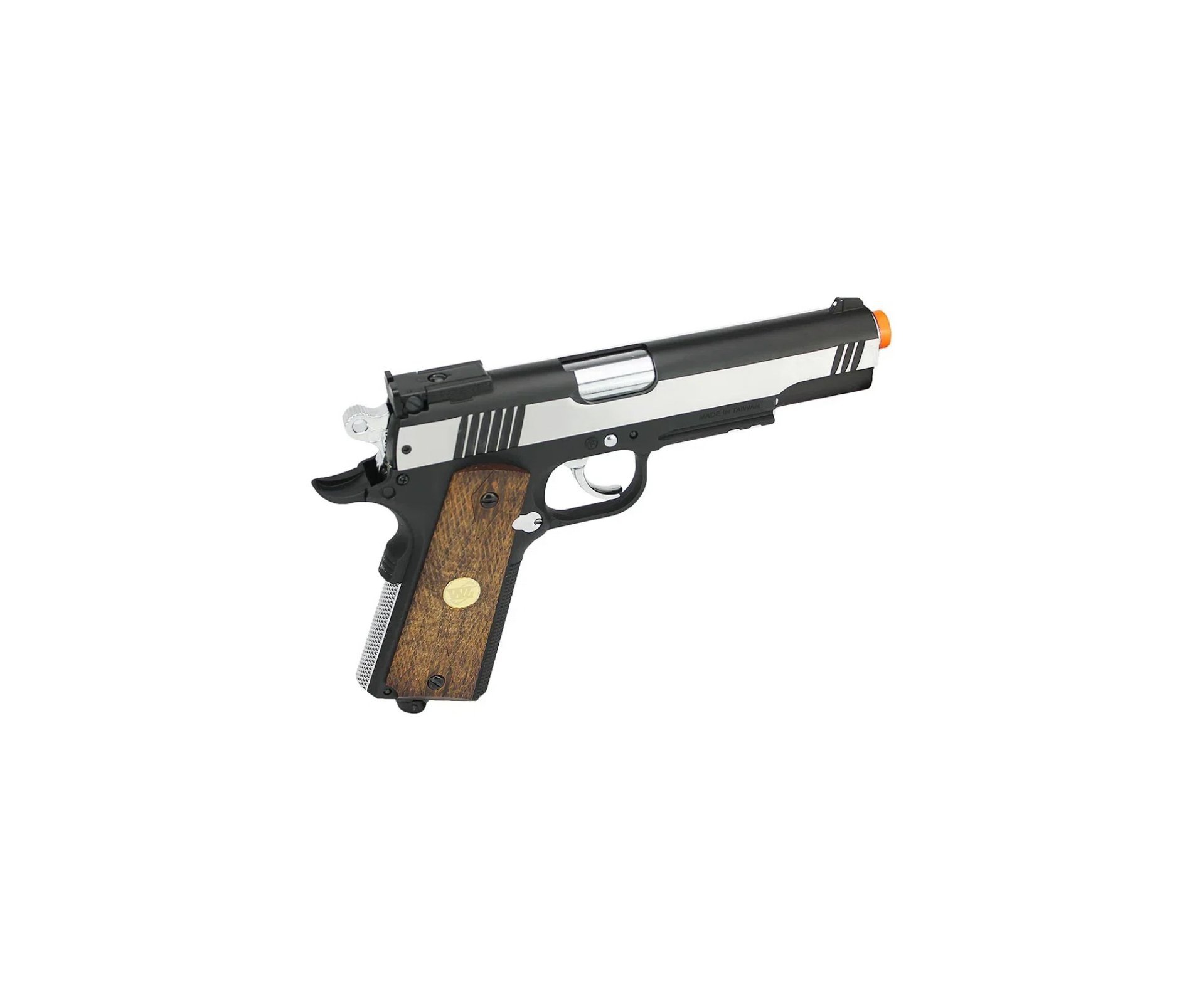 Pistola Airsoft 1911 Special Metal CO2 6mm Rossi + Co2 + BBS