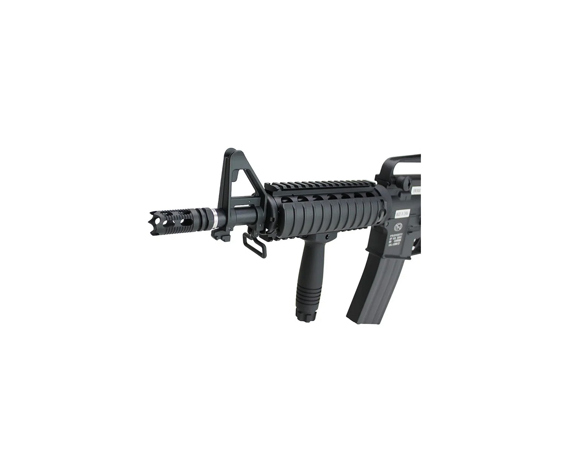 Rifle de Pressão Gás CO2 FN Herstal M4 RIS Full Metal 4.5mm - Cybergun + Co2 + Óleo de silicone + Esferas + Capa