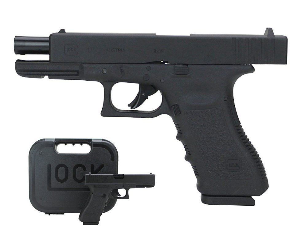 Artefato de Pressão Co2 Glock G17 4.5mm - Chumbinho