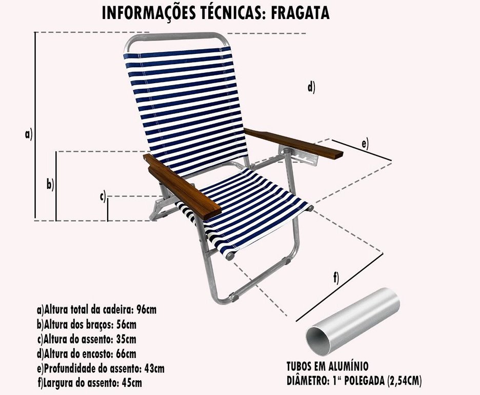 Cadeira Fragata - Zaka