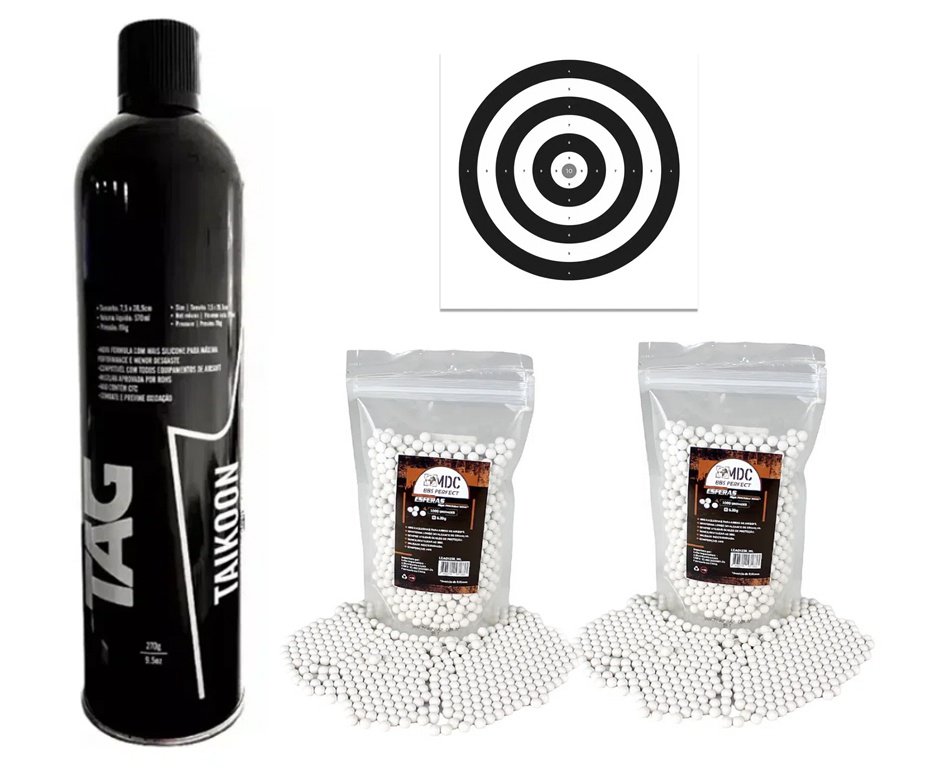 Cilindro Gbb Green Gas Taikoon 570ml - Nautika + Bbs